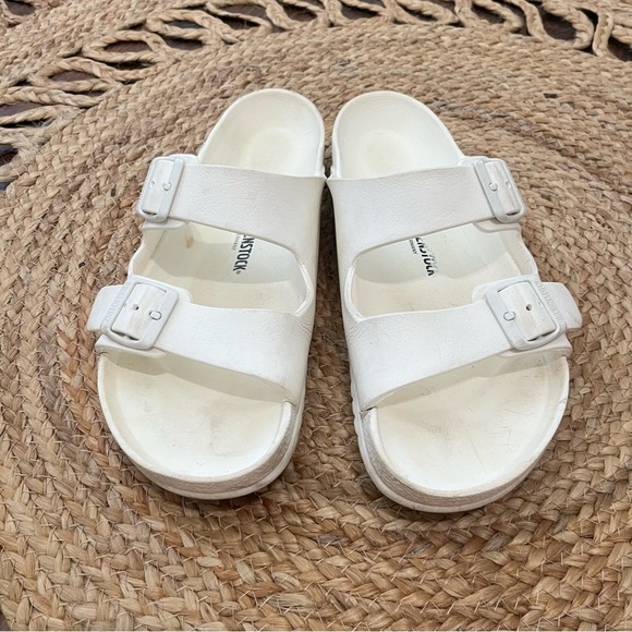 BIRKENSTOCK Slide Sandals Arizona Essentials Men's White Waterproof EVA 44 M11 - Picture 2 of 3